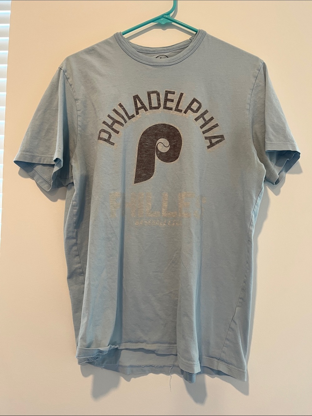 Philadelphia Graphic Short Sleeve Tee - Light Blue